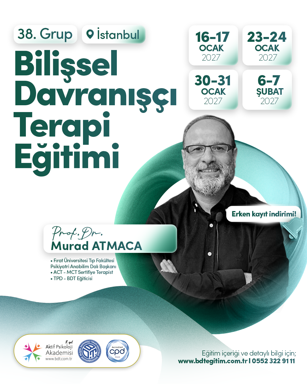 Bilişsel Davranışçı Terapi Eğitimi