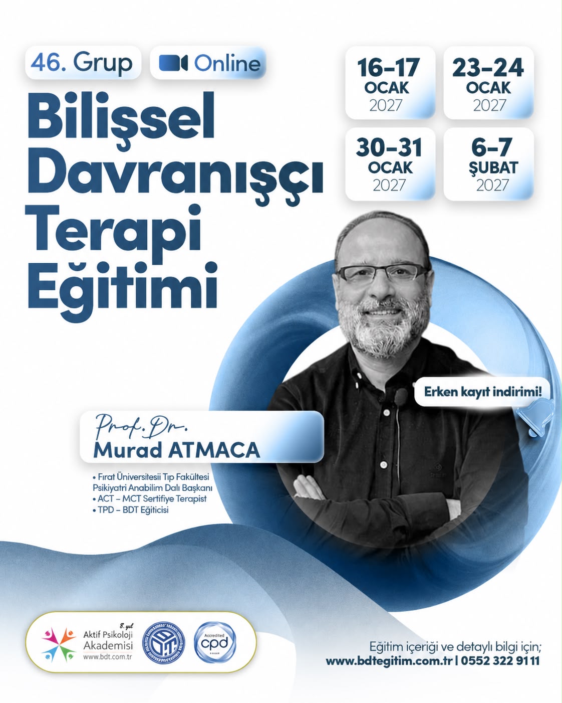 Bilişsel Davranışçı Terapi Eğitimi